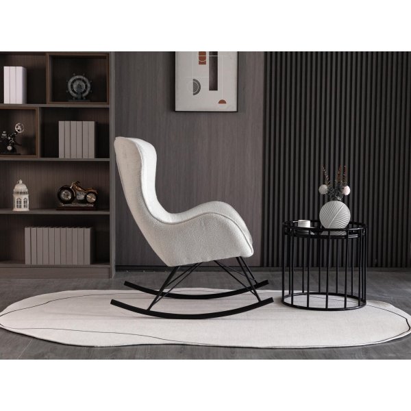 Doro gyngestol - Hvit/svart Doro gyngestol - Hvit/svart