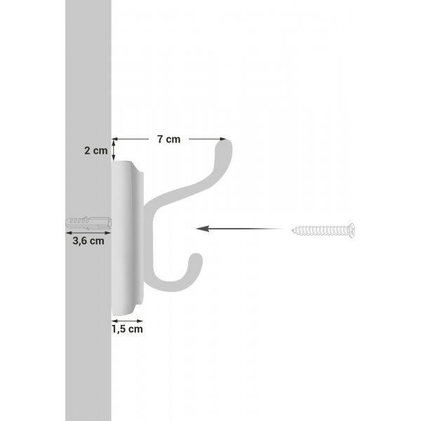 Lionel kleshenger - Hvit Lionel kleshenger - Hvit