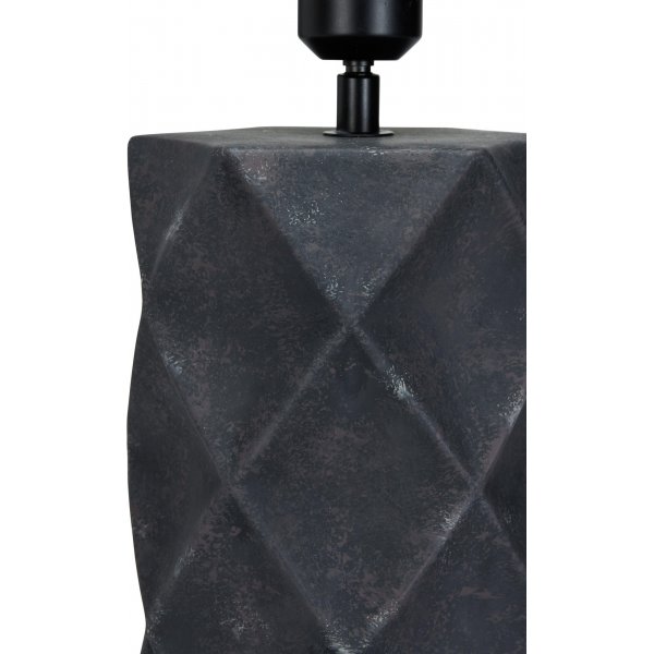 Hassel lampefot - Antrasitt - 43 cm Hassel lampefot - Antrasitt - 43 cm