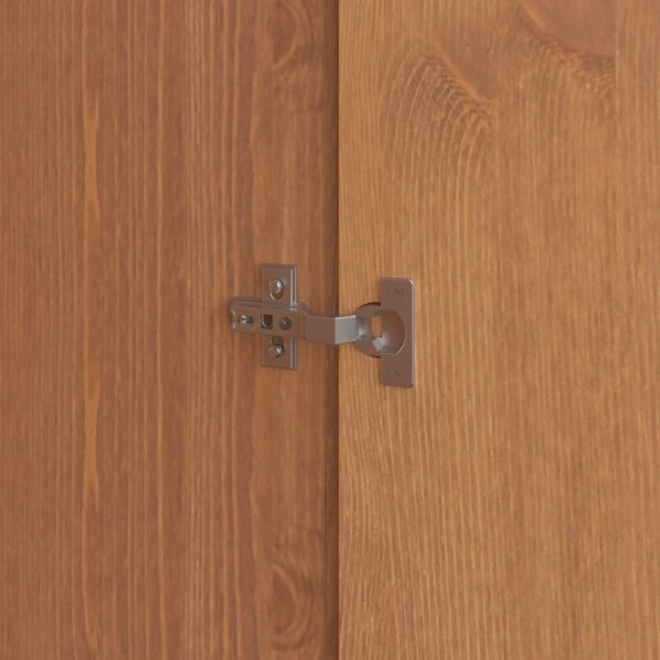 Richmond garderobeskap med 3 dører - Brun Richmond garderobeskap med 3 dører - Brun