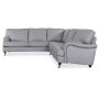 Deluxe Howard hjrnesofa i grtt stoff