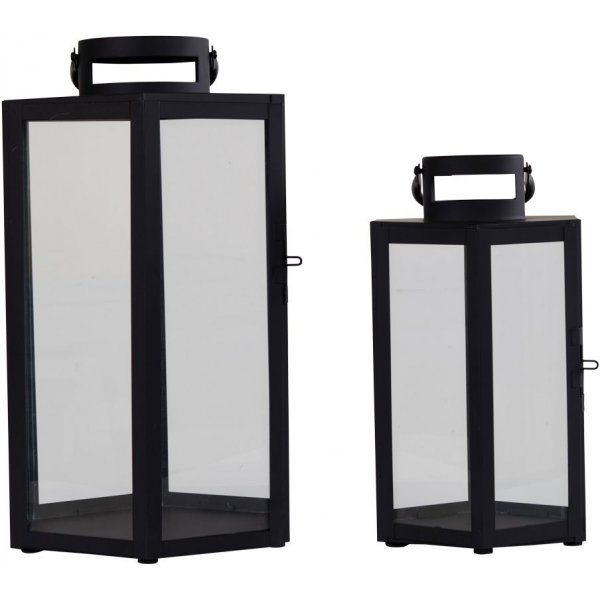 Milo\\\'s lykt - Svart - 2 stk Milo\\\'s lykt - Svart - 2 stk