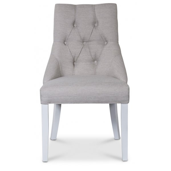 Tuva EUR Spisestol med håndtak - Beige / Vit Tuva EUR Spisestol med håndtak - Beige / Vit