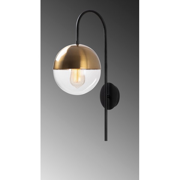 Bastos vegglampe 3055 - Sort/vintage