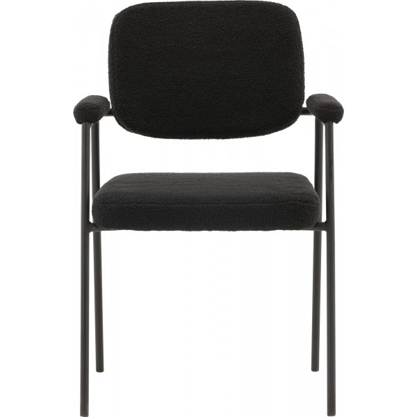 Gårsdagens spisestol - Sort boucle Gårsdagens spisestol - Sort boucle