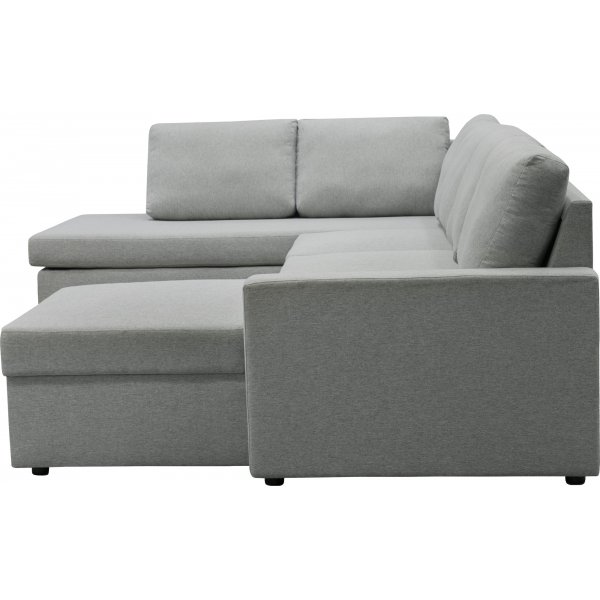 U sofa sovesofa grå - Tärnö + Flekkfjerner for møbler U sofa sovesofa grå - Tärnö + Flekkfjerner for møbler