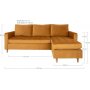 Firenze divansofa - Gul/bk