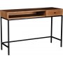 Stilo V.2 Skrivebord med skuff 120 cm smoked eik