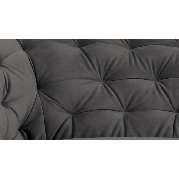 Felicia lenestol - Mørkegrå (Fløyel) Felicia lenestol - Mørkegrå (Fløyel)