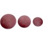 Giza Veggknapper for oppheng - Rosa / messing - 3 stk