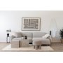 Galena pledd 180 x 130 cm - Hvit