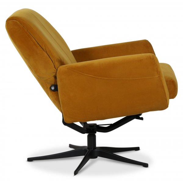 Lenestol Midsjö (Recliner) - Gul fløyel Lenestol Midsjö (Recliner) - Gul fløyel