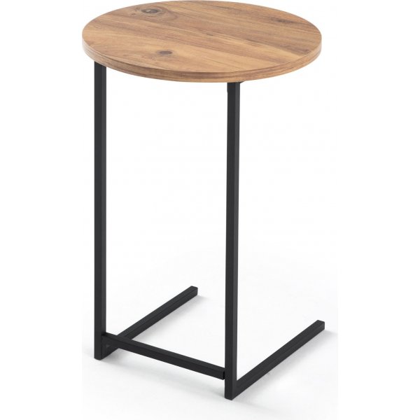 Mitazor sidebord 38 cm - Furu/sort
