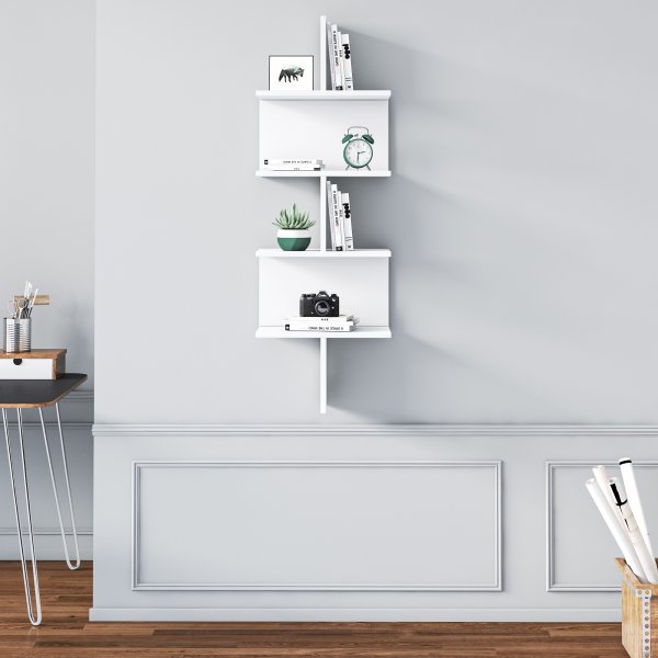 Otto vegghylle - Hvit Otto vegghylle - Hvit