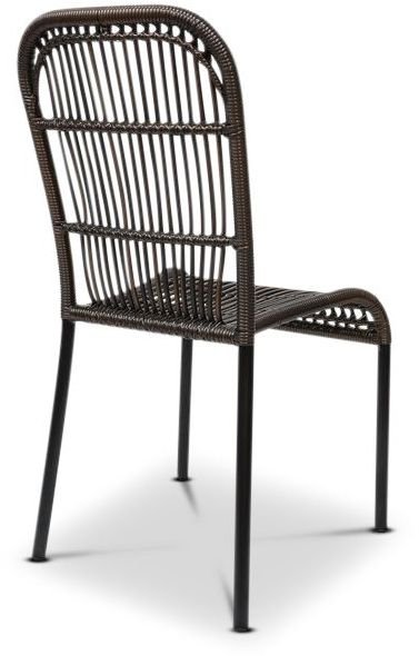 Vilani stol - Brun kunstrotting