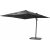 Tobago parasoll 300x300 cm - Sort