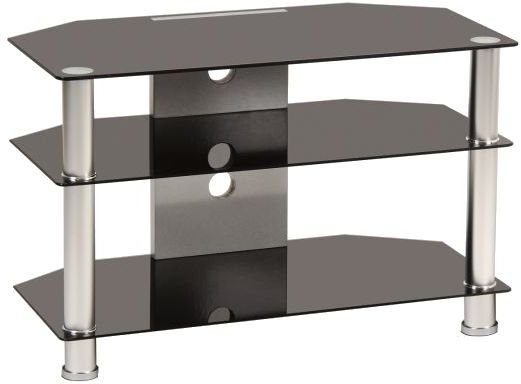 TV-benk Cailyn - Svart/krom