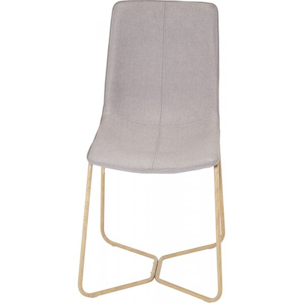 Malcolm spisestol - Grå/eik Malcolm spisestol - Grå/eik