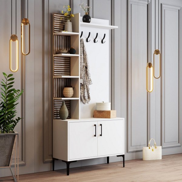 Viyana gangmøbel, 90 cm - Hvit Viyana gangmøbel, 90 cm - Hvit