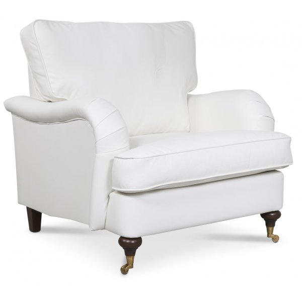 Howard Watford deluxe Lenestol - Hvit PU