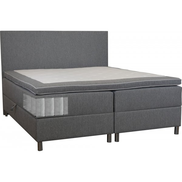 Seng 160x200 cm med oppbevaring gr