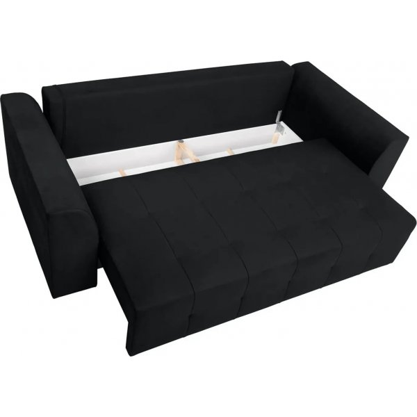 Royal 3-seters sovesofa - Sort