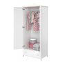Stephany garderobe - Hvit/rosa