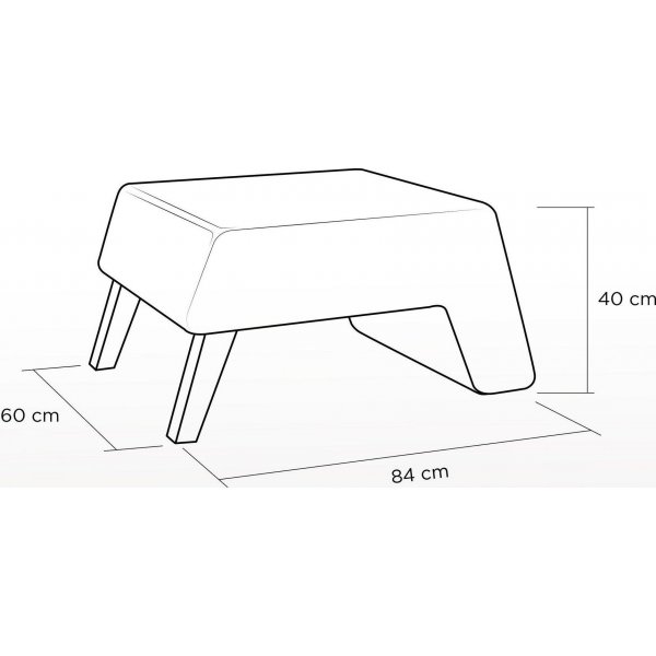 Kate puff 39 - Flerfarget Kate puff 39 - Flerfarget