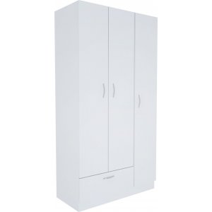 Gabbi hvit garderobe hyde 170 cm og bredde 90 cm