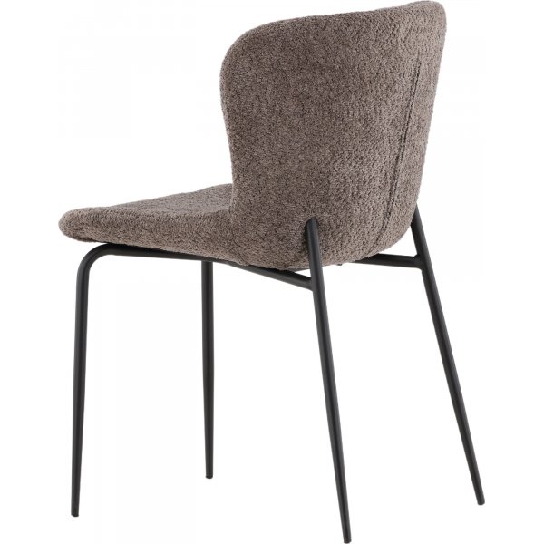 Modesto spisestol - Brun boucle Modesto spisestol - Brun boucle