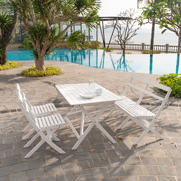 Björkö hagesofa - Hvit Björkö hagesofa - Hvit