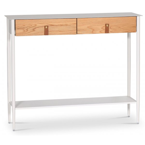 Ekehaga konsollbord - Hvit/oljet eik Ekehaga konsollbord - Hvit/oljet eik