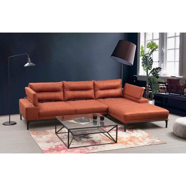 Hollywood divansofa - oransje