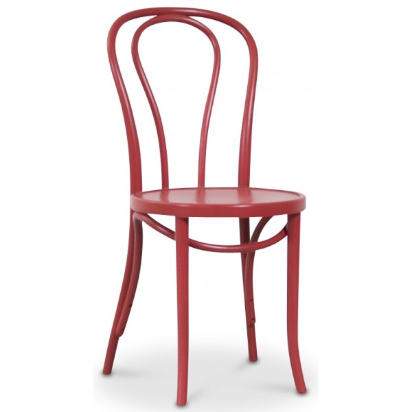 Bentwood Stol No18 Klassiker - Rd beiset