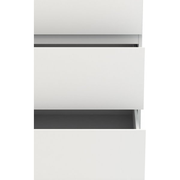 Nova kommode med 6 skuffer - Hvit Nova kommode med 6 skuffer - Hvit