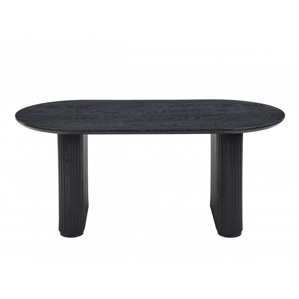 Callum spisebord 180x90 cm - Svartbeiset eik Callum spisebord 180x90 cm - Svartbeiset eik