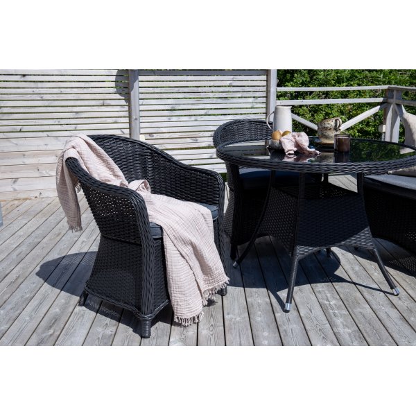 Oscar spisegruppe - Svart