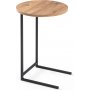 Mitazor sidebord 38 cm - Furu/sort
