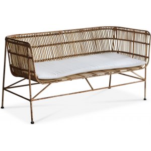 Galice sofa rotting - Natur/metall + Mbelftter