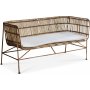 Galice sofa rotting - Natur/metall