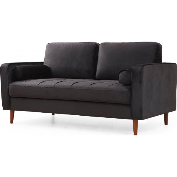 Roma 2-seters sofa - Svart Roma 2-seters sofa - Svart