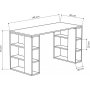 Colmar skrivebord - Hvit