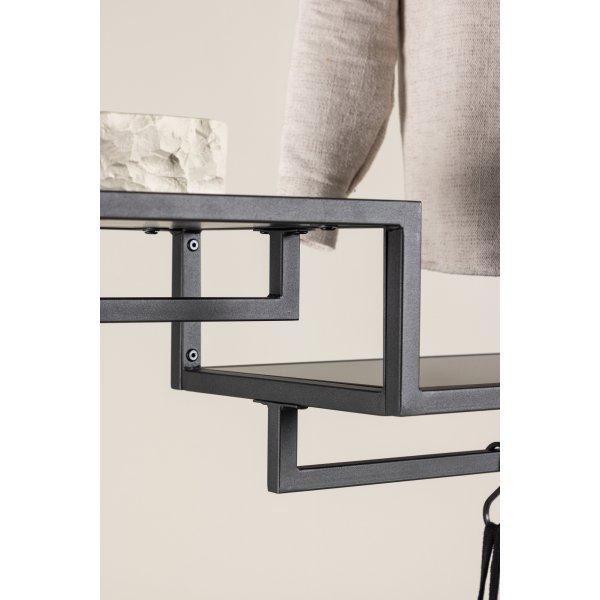 Kleshenger i stål - Sort Kleshenger i stål - Sort