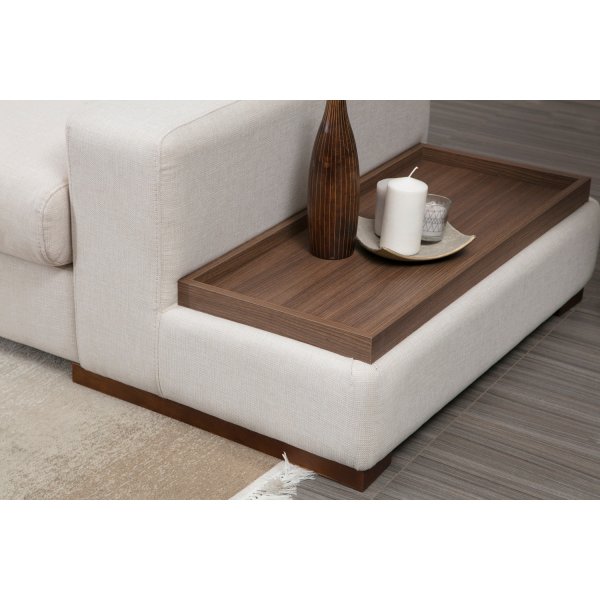 Lange divansofa - Beige Lange divansofa - Beige