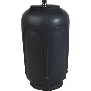 Bordlampe ansikt H43 cm - Svart Bordlampe ansikt H43 cm - Svart