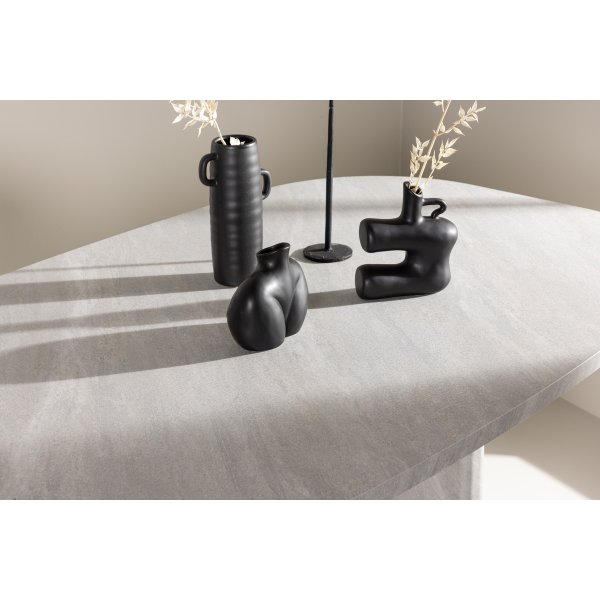 Grönvik spisebord 220 x 100 cm - Hvit marmor Grönvik spisebord 220 x 100 cm - Hvit marmor