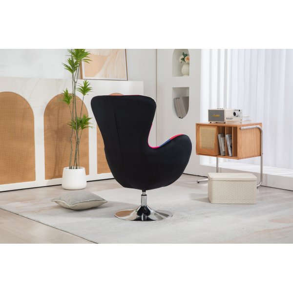 Lucille lenestol - Multi/krom