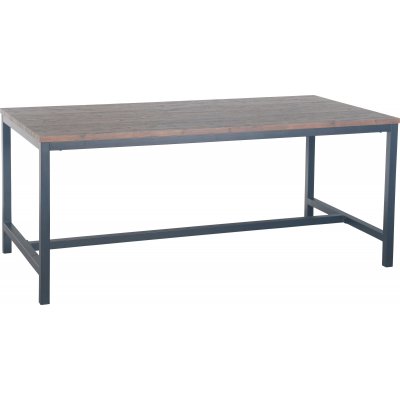 Texas spisebord mørkebrunt 180 x 90 cm
