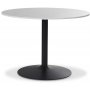 Plaza spisegruppe, marmorbord med 4 st Plaza flyelstoler - Beige/Hvit/Svart