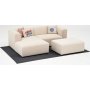 Linden mini divan sofa venstre - Krem